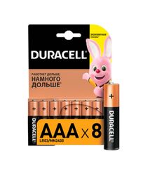 Батарейки DURACELL LR3 (ААА), по 8шт