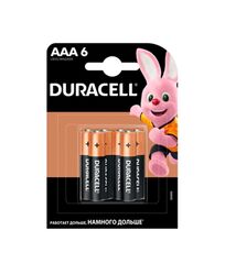 Батарейки DURACELL LR3 (ААА), по 6шт