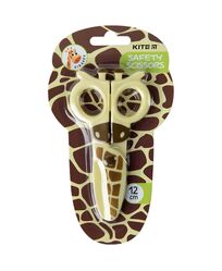 Ножиці дитячі пластикові, безпечні, 12см Giraffe