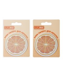 Блок паперу з клей. шар. FRUITS, 30 арк, малюнок