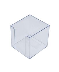 Куб для паперу 90х90х90мм, пласт, прозорий