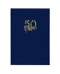 Папка адресна А4 Ariane синій "50 років"