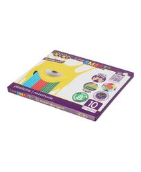 Пластилін SMART, карт.уп., 200г., 10 кол.