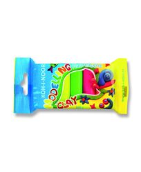 Пластилін Fluorescent, поліет.уп, 100г, 5 неонові