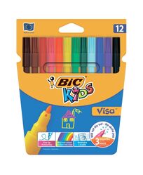 Фломастери "Kids Visa 880", 12 кол