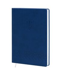 Щоденник недатований А5 в клітинку Vivella синій