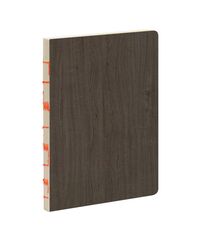 Записна книжка скетчбук А5 128 аркушів, штучна шкіра коричнева