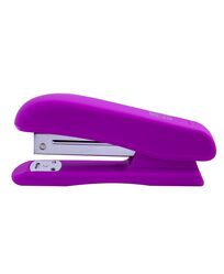 Степлер RUBBER TOUCH пласт, №24,26, 20арк, фіолет