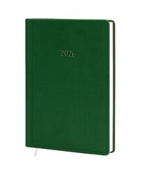 Щоденник датований А5 в лінію Vivella зелений