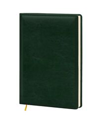 Щоденник недатований А5 в лінію Nebraska зелений