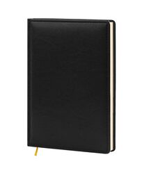Щоденник недатований А5 в лінію Nebraska чорний