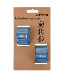 Набір браслетів світловідбиваючих, синій індіго