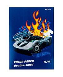 Папір кольор. двостор. (15арк/15кол), А4 HW