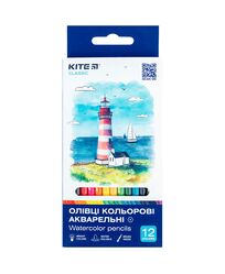 Олівці кол. акварельні, 12 шт. Kite Classic