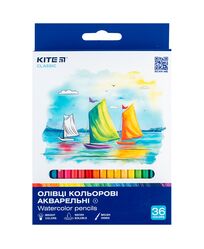 Олівці кол. акварельні, 36 шт. Kite Classic