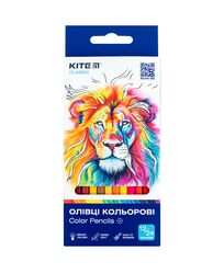 Олівці кол. двосторонні, 12 шт. Kite Classic