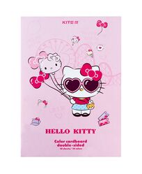 Картон кольор. двостор. (10арк/10кол), А4, HK