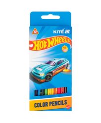 Олівці кол. тригран, 12 шт. HW