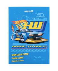 Папір кольор. неон. (10арк/5кол), A4 HW