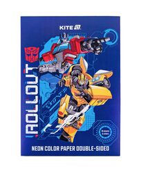 Папір кольор. неон. (10арк/5кол), A4 TF