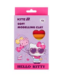 Пластилін восковий, 12 кол, 200 г. HK