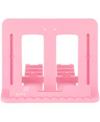 Підставка для книг, пластикова, рожева