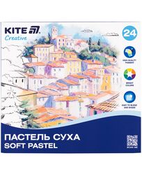 Пастель суха, 24 кольори Creative