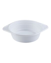 Миска одноразова, 500 мл, біла, 5.5 г, 100 шт