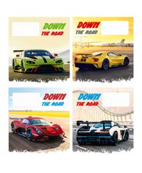 Зошит учнівський 18 арк., клітинка, обкладинка повноколірна Серія 183"Шлях"