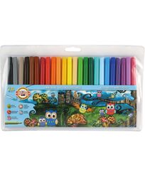 Фломастери "Совенята", набір 24 кол, поліет