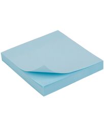 Блок паперу з клей. шар. 75x75мм, 100арк, син