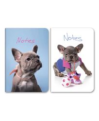 Записна книжка А6 в клітинку Ламінація "Песик"