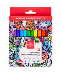 Фломастери Teenage, набір 12 кол, картон