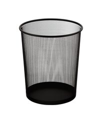 Кошик офісний для паперів 19 л, метал., чорний