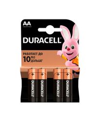 Батарейки DURACELL LR6 (AA), по 4шт