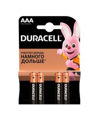 Батарейки DURACELL LR3 (ААА), по 4шт