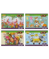 Альбом для малювання, 16 арк, скоба