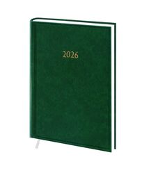 Щоденник датований А5 в лінію Macanet зелений