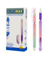 Ручка гелева "пиши-стирай" GLOSS, синя