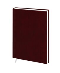 Щоденник недатований А6 в клітинку Ariane бордовий