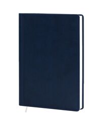 Щоденник недатований А5 в клітинку Vivella синій