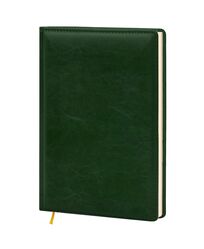 Щоденник недатований А5 в лінію Nebraska зелений