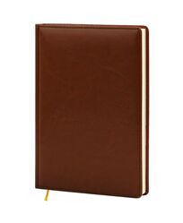 Щоденник недатований А5 в лінію Nebraska коричневий