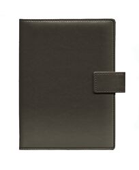 Щоденник недатований А5 в лінію, обкладинка-органайзер з'ємна, Nebraska сірий