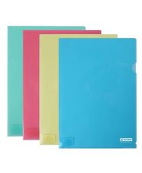 Папка-куточок А4, асорті