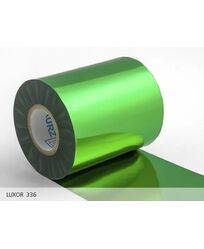 Тиснення з фольгою зелена глянець