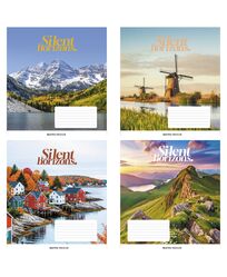 Зошит учнівський повноколірний загальний 96 арк., лінія. Серія 251"Природа"