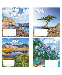 Зошит учнівський повноколірний 18 арк., лінія. Серія 255"Гармонія"