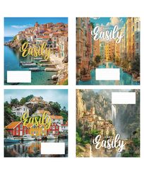 Зошит учнівський повноколірний загальний 36 арк., лінія. Серія 271"Міста"