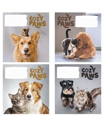 Зошит учнівський повноколірний 18 арк., клітинка. Серія 236"Друзі"